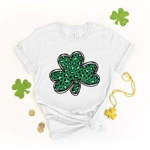 Animal print St Patricks day shirt